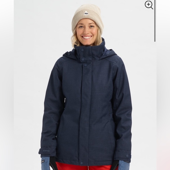 Burton Jackets & Blazers - Burton Jet Set Navy Insulated Ski Jacket Small